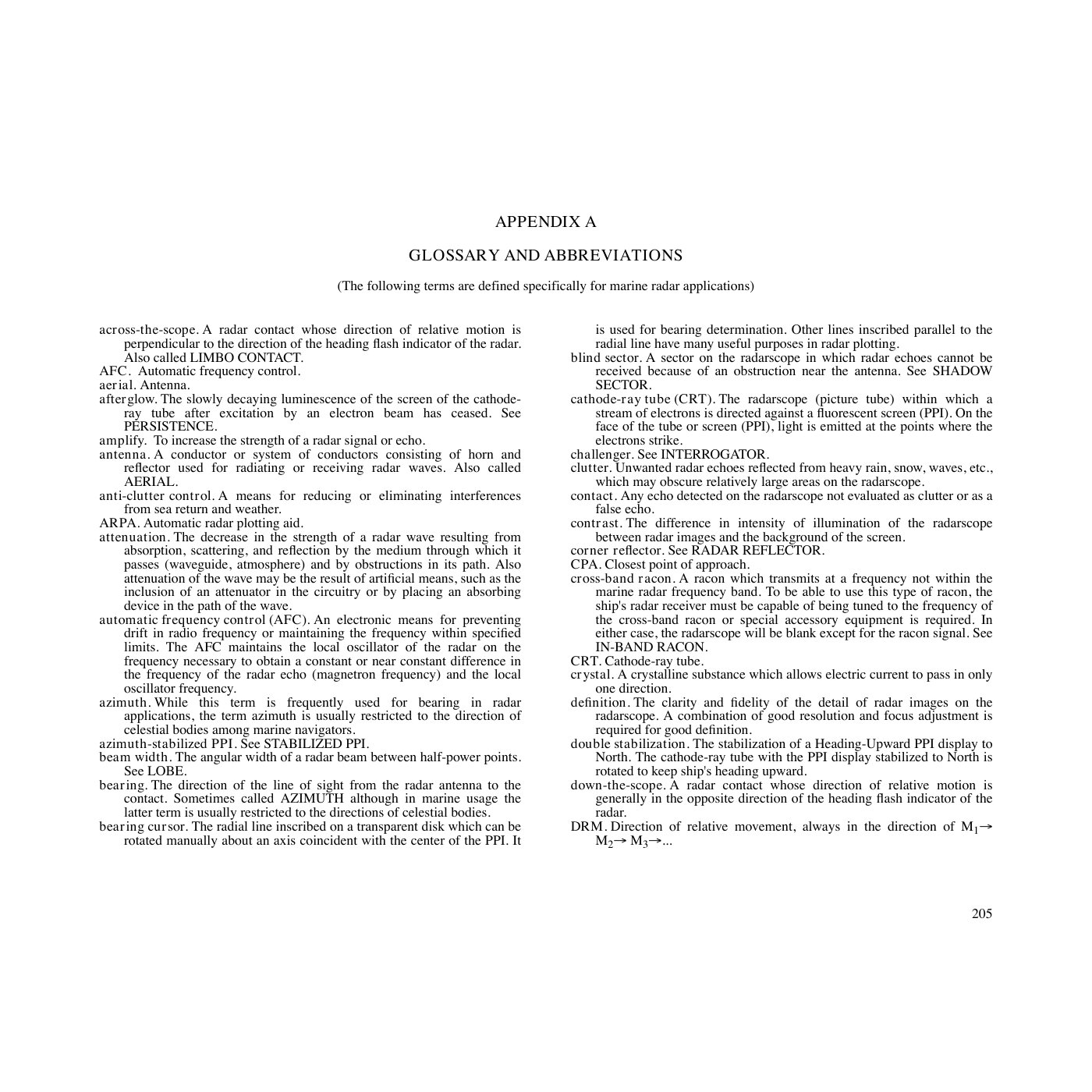 Cover page of Appendices