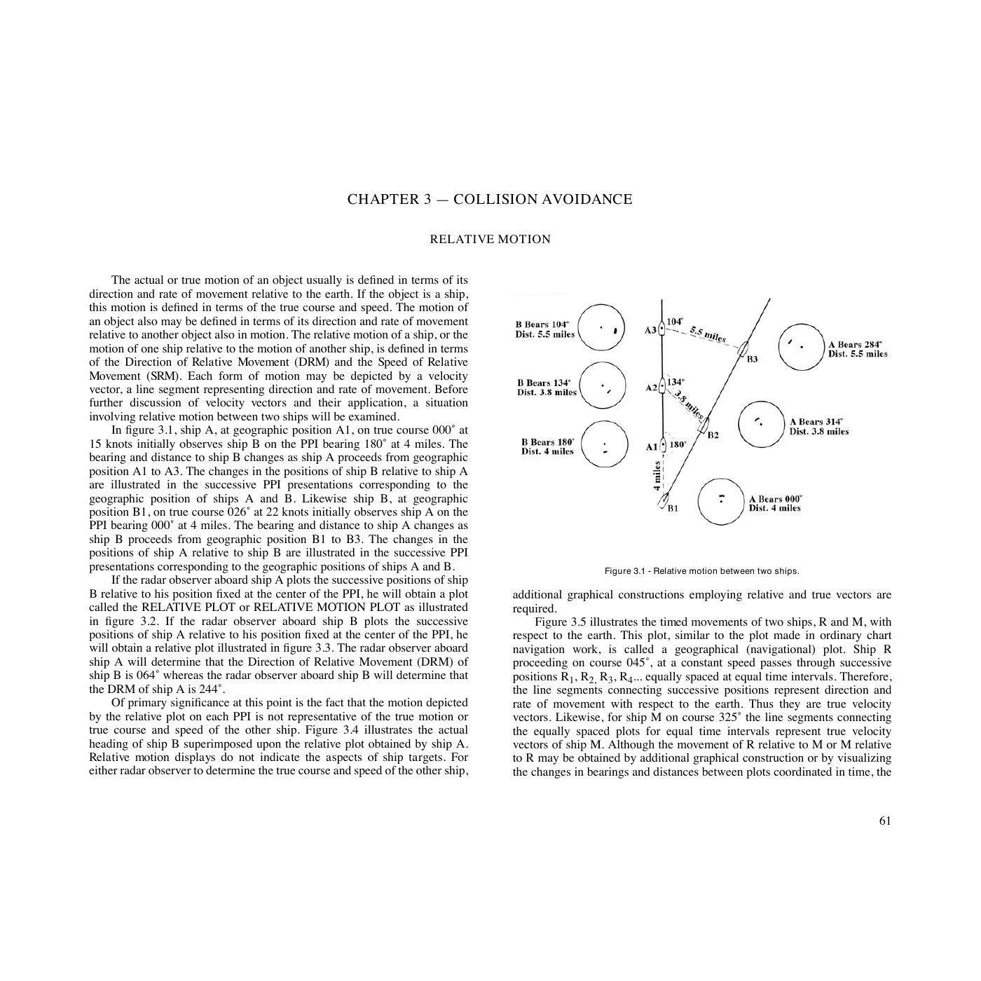 Cover page of Chapter 3 · Collision Avoidance