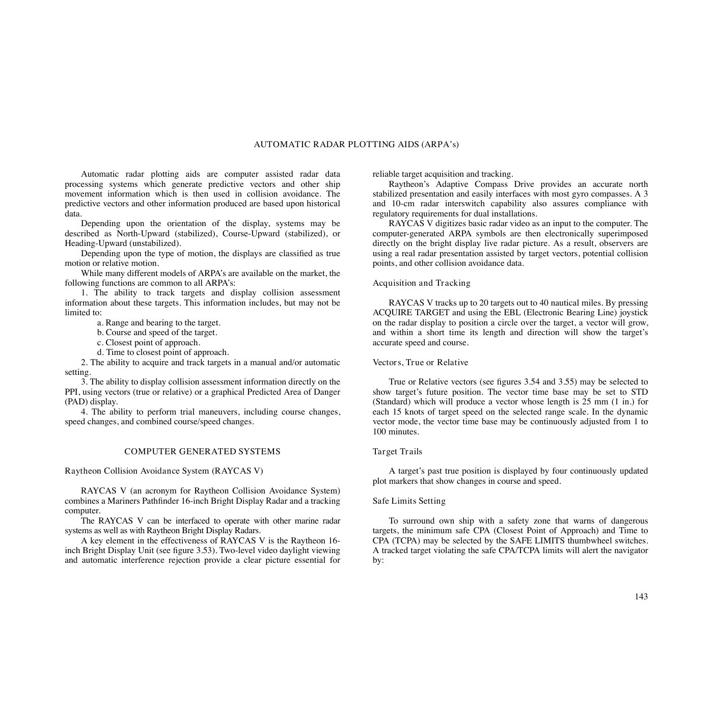 Pub 1310 Ch.3 Fig 3.26 — target true course and speed construction